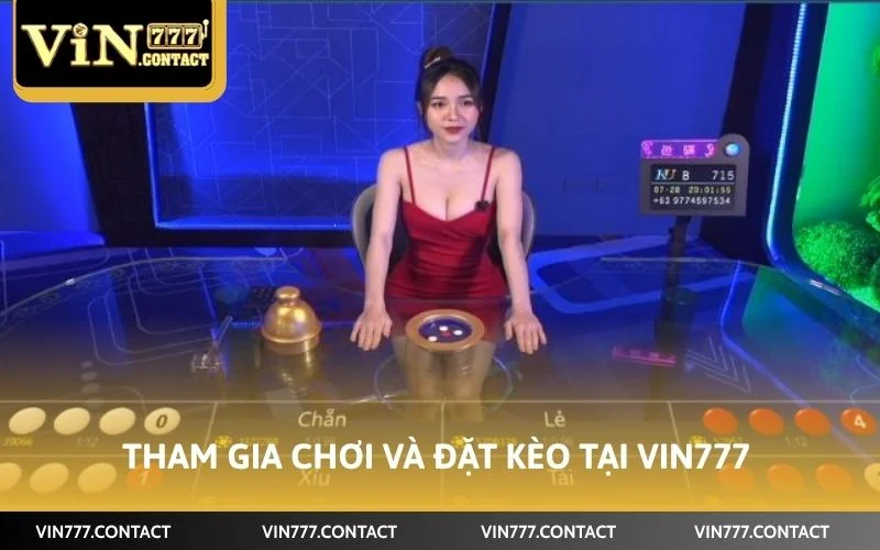 Tham gia chơi và đặt kèo tại VIN777