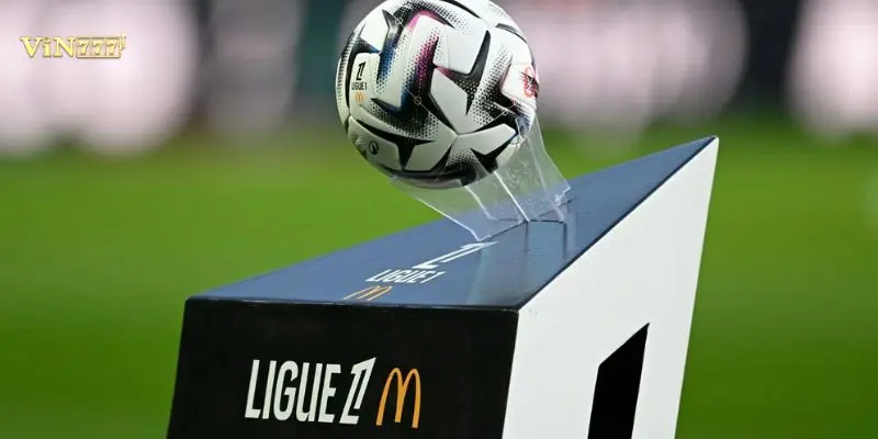 Giao diện bảng tỷ lệ kèo cá cược Ligue 1 Pháp Vin777 cập nhật tự động theo thời gian thực.